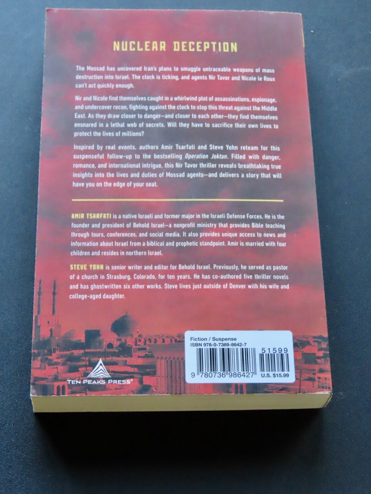 By Way of Deception A Nir Tavor Mossad Thriller Amir Tsarfati Steve Yohn