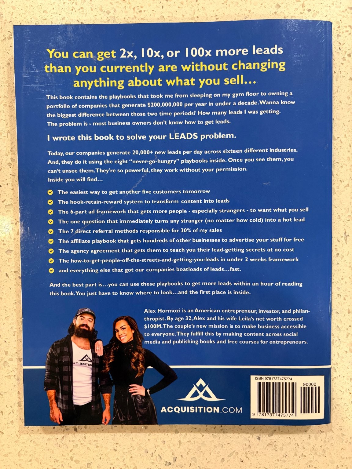 $100M Offers & $100M Leads Alex Hormozi 2021-2023 Business Marketing 2 Book Set