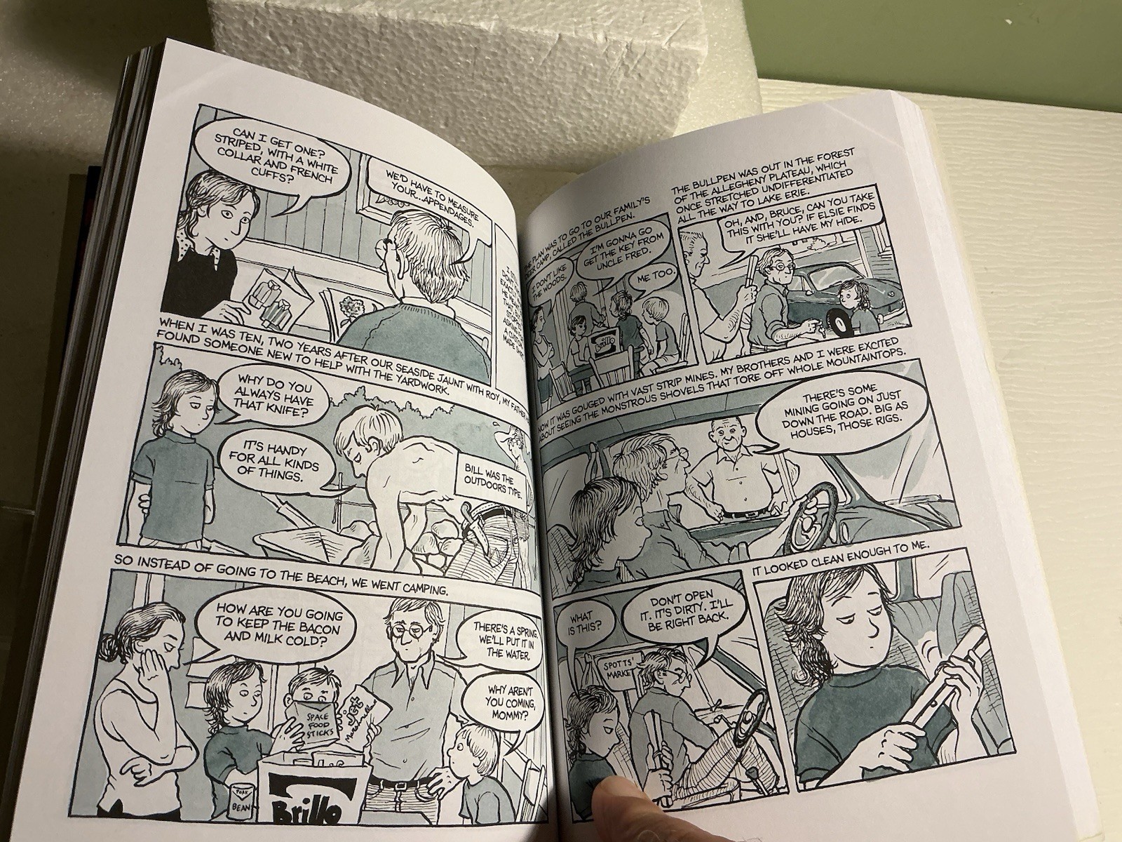 Fun Home A Family Tragicomic Graphic Novel By Alison Bechdel Paperback Like New