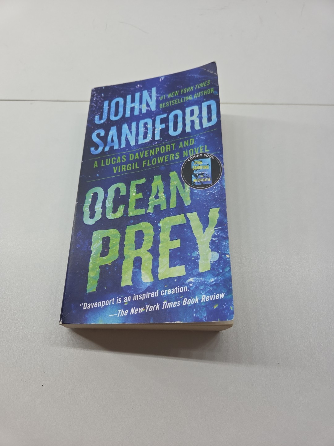 Ocean Prey by John Sandford (2022, Us-Tall Rack Paperback)