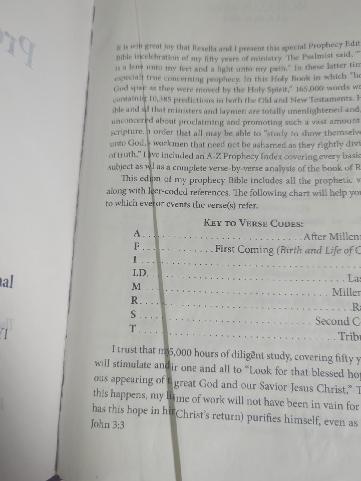 KJV The Jack Van Impe PROPHECY BIBLE Red Letter Limited Special Edition Leather