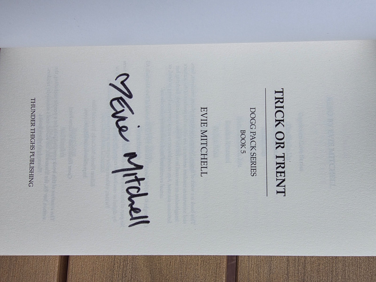 Evie Mitchell RARE book signing bundle