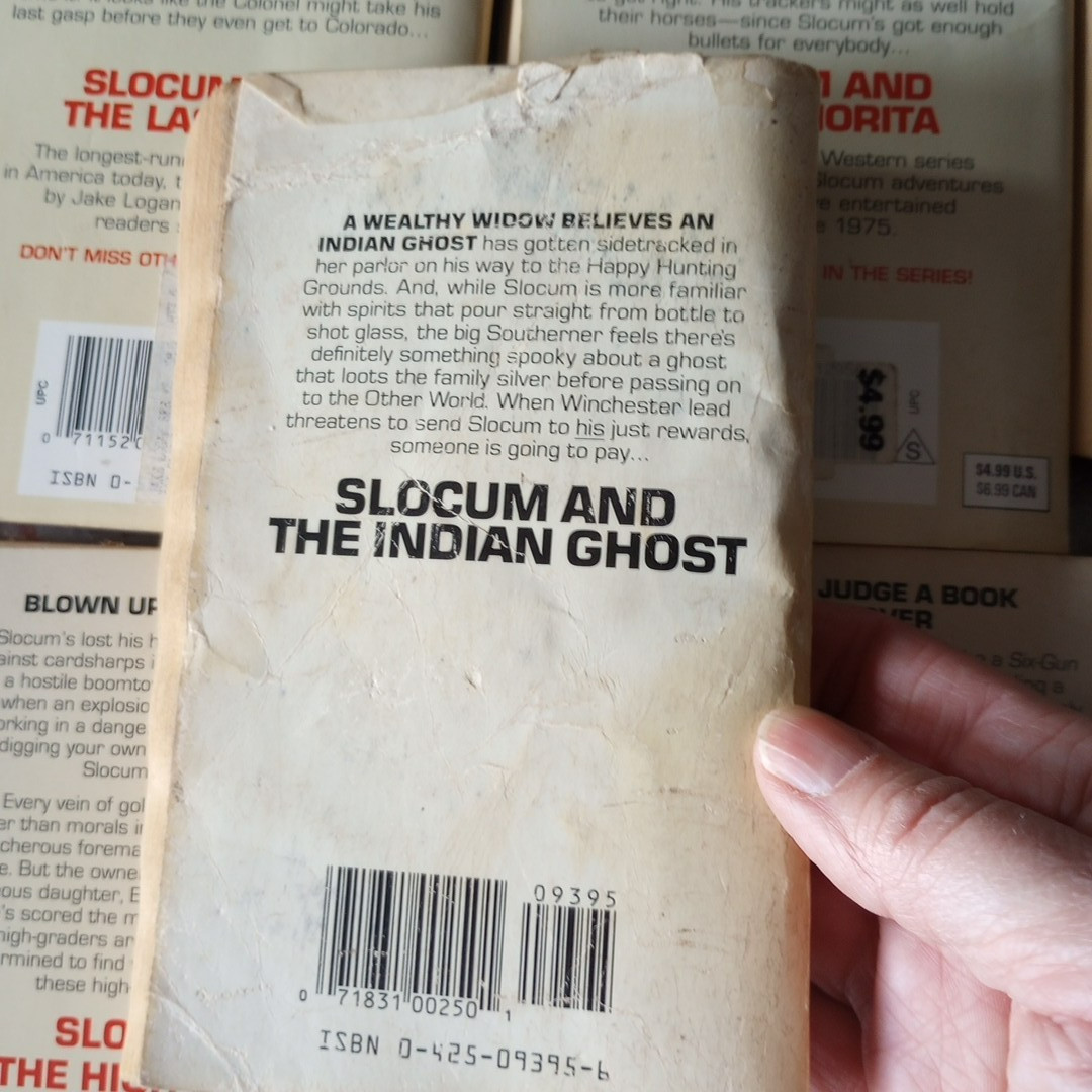 Jake Logan Action Western Paperback Lot Of 19 Slocum Series