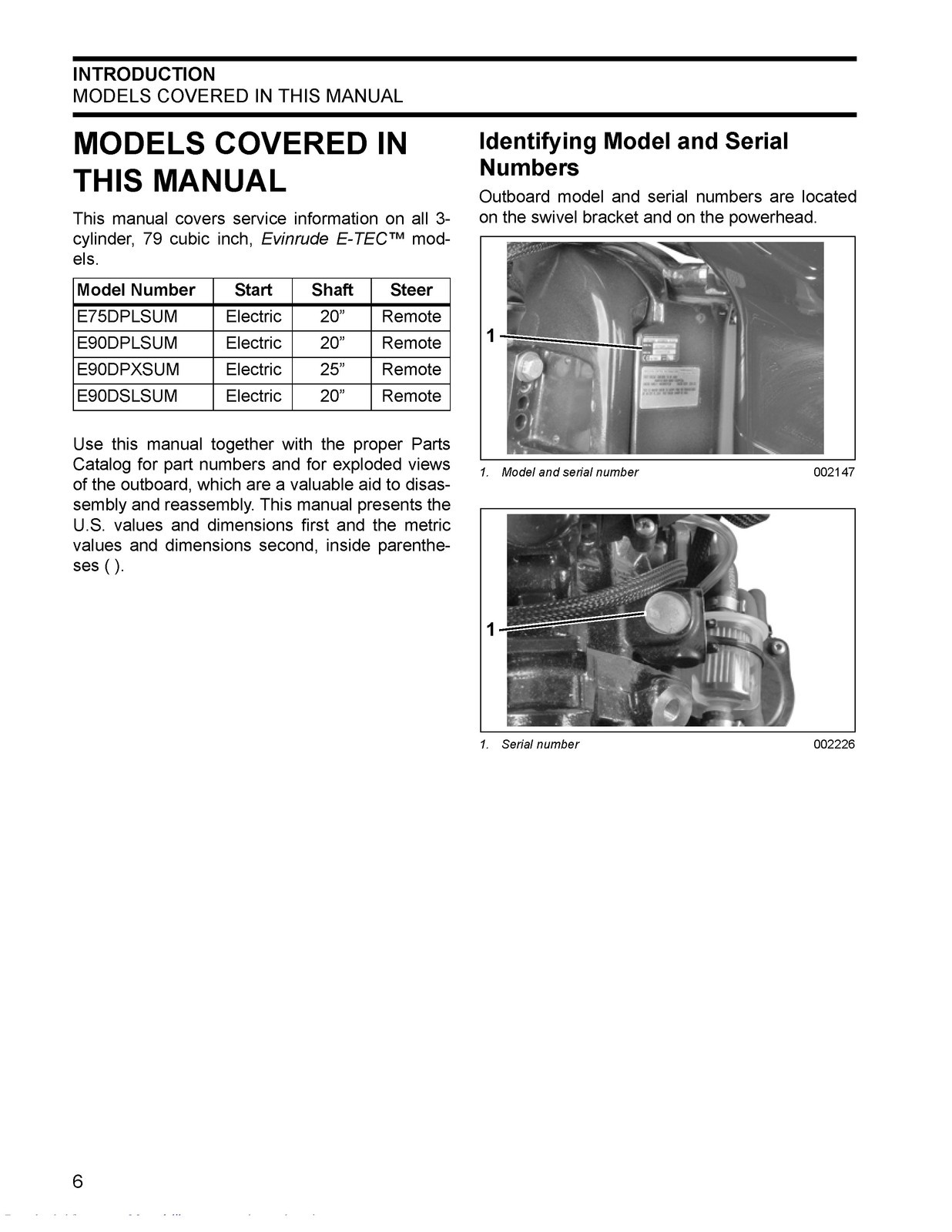EVINRUDE E-TEC 75 70 HP 2007 Service Manual – STEEL LOOP SECURED – TOUGH COVERS