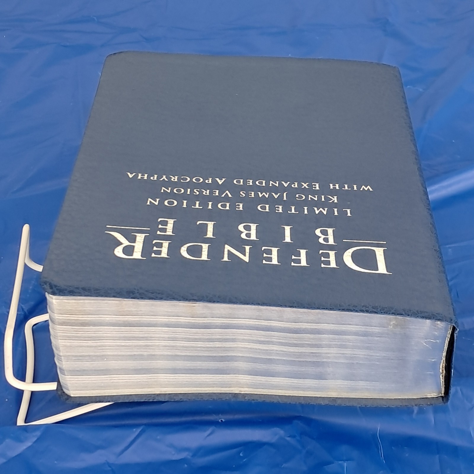 DEFENDER STUDY BIBLE LIMITED ED EXPANDED APOCRYPHA KJV ENOCH JUBILEE SKYWATCH TV