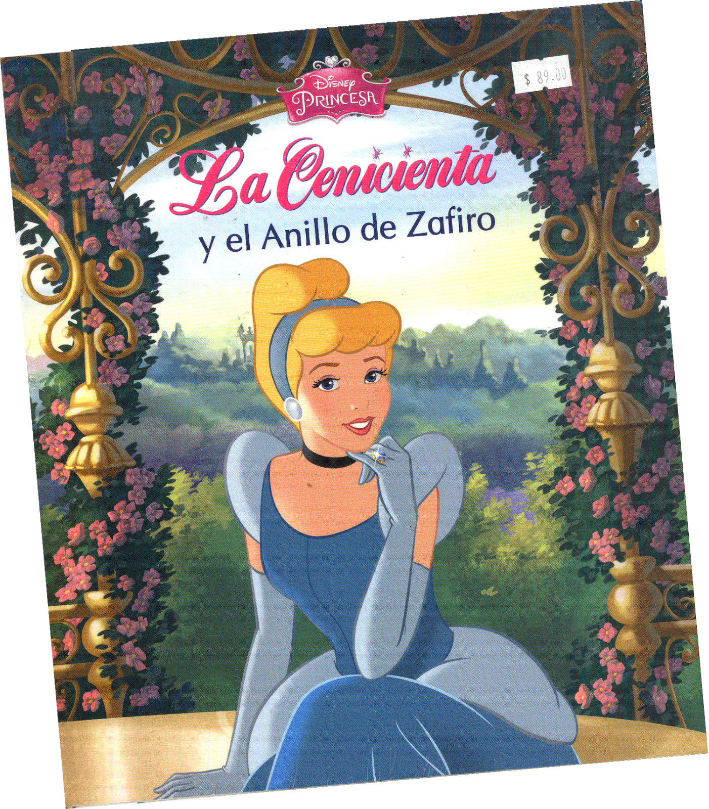 LIBRO DISNEY PRINCESA „LA CENICIENTA Y EL ANILLO DE ZAFIRO“, EN ESPAÑOL