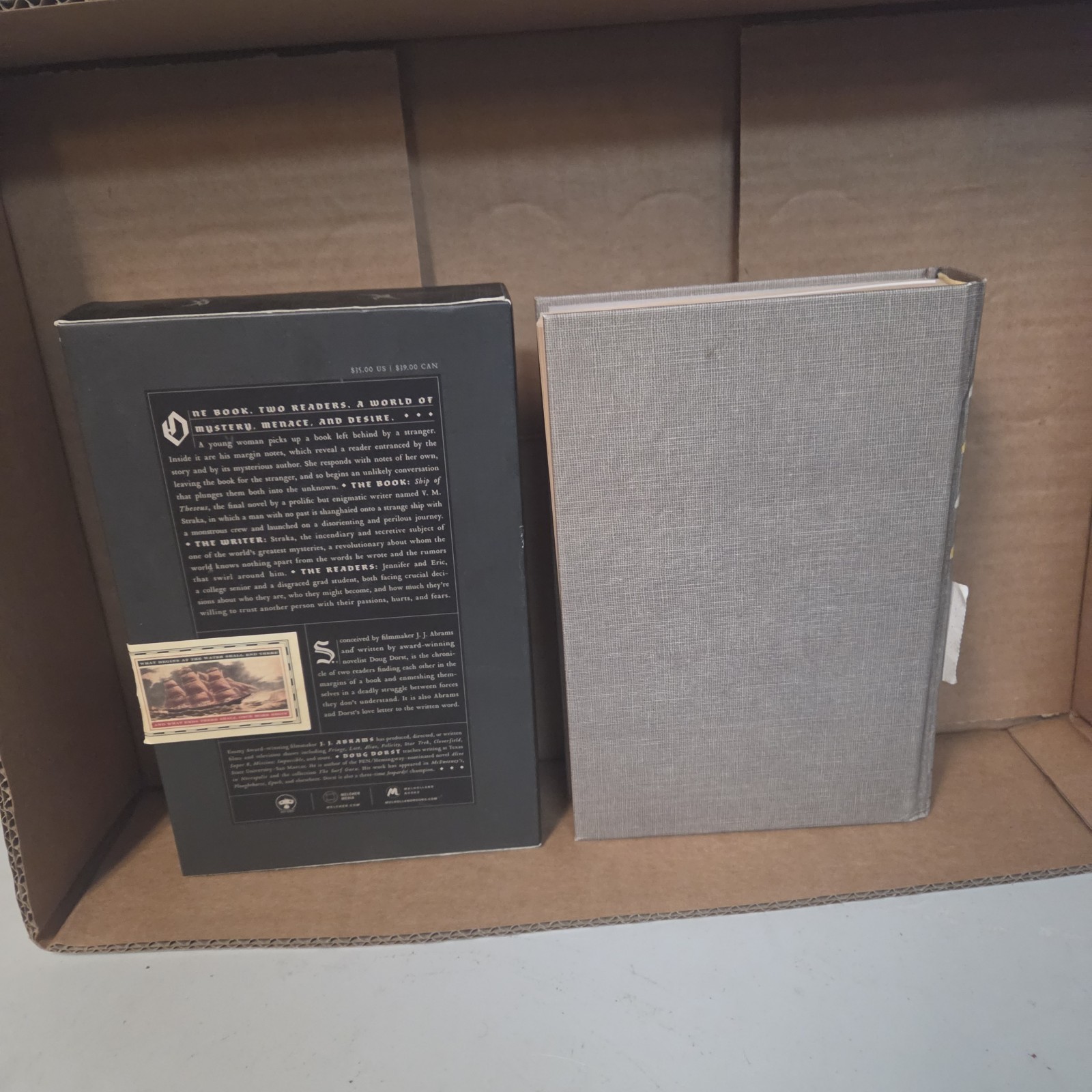 Ship Of Theseus V.M. Straka J.J. Abrams Doug Dorst W/ Slipcover & All Inserts