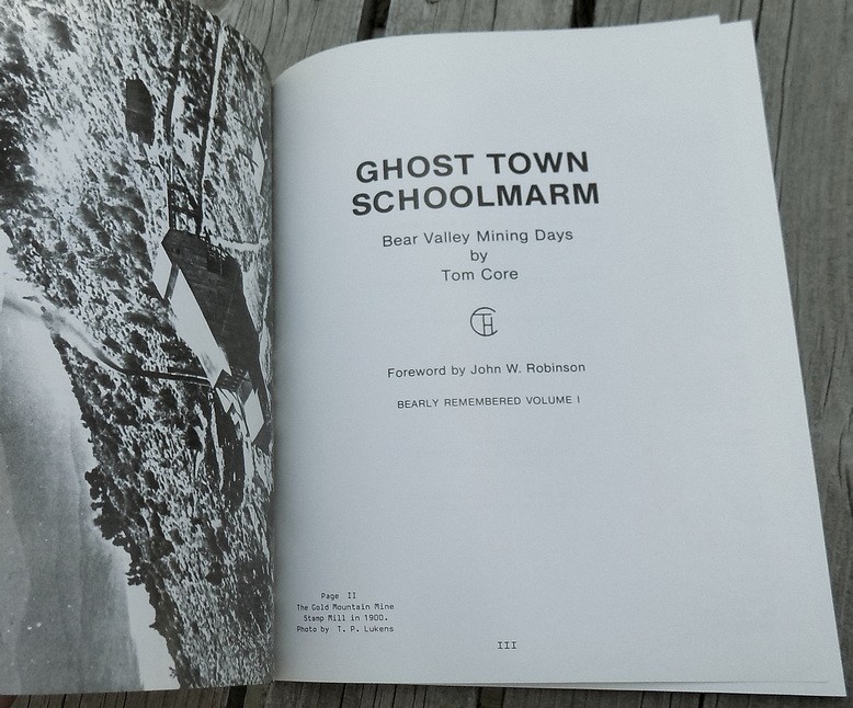 GHOST TOWN SCHOOLMARM (Anna Crain) by Tom Core. Mining Days Big Bear City, Calif