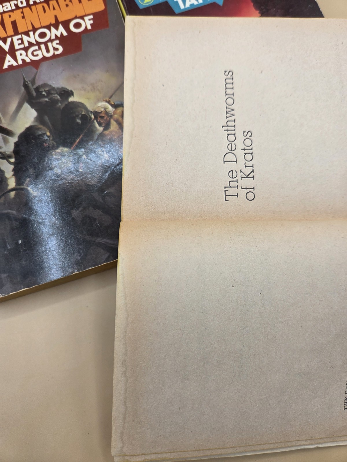 Vintage The Expendables Series Lot of 3 Books by Richard Avery 1975!