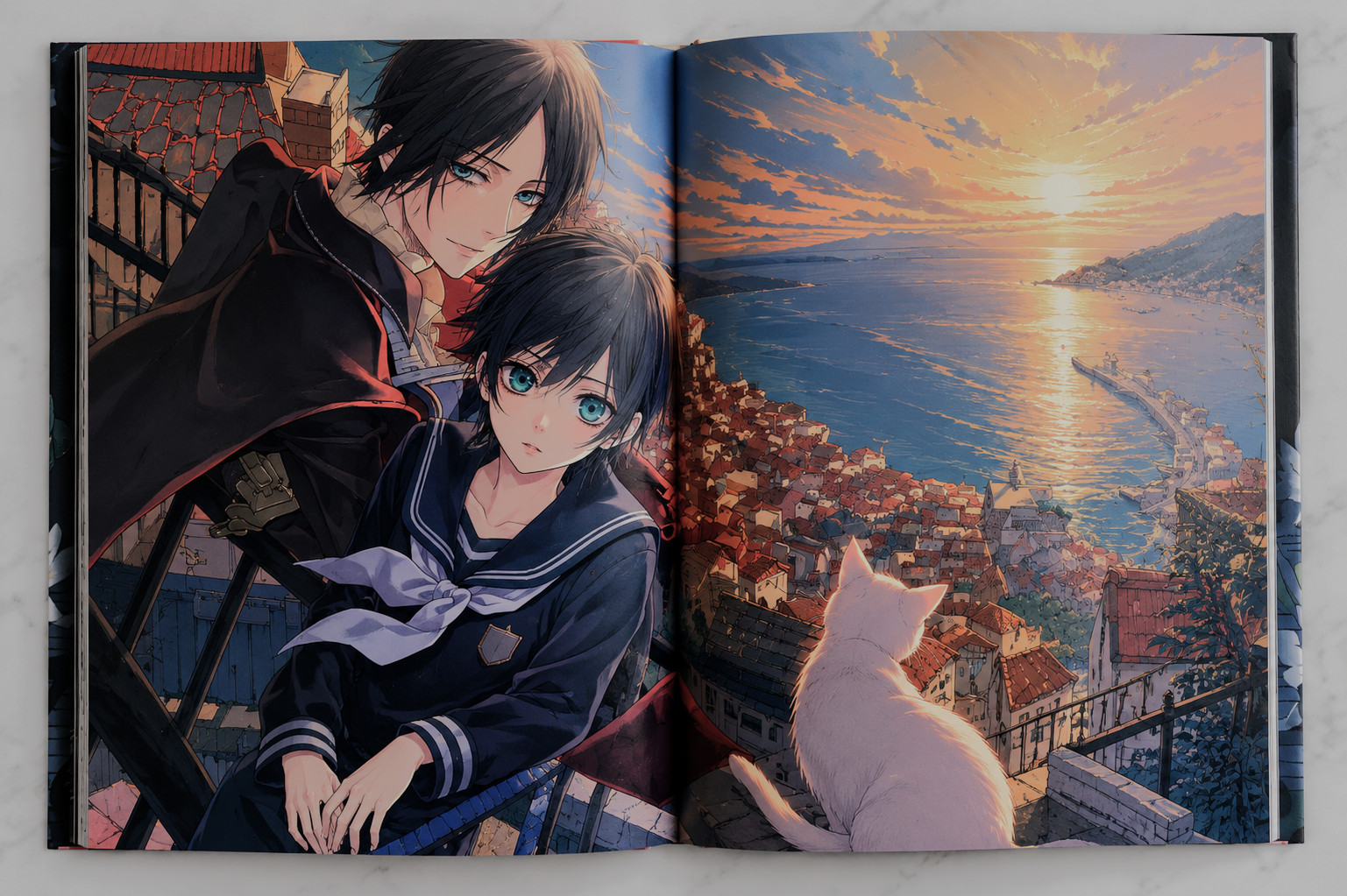 Nabari no Ou Lili to Kamente Art Book Yuhki Kamatani Japan 2008