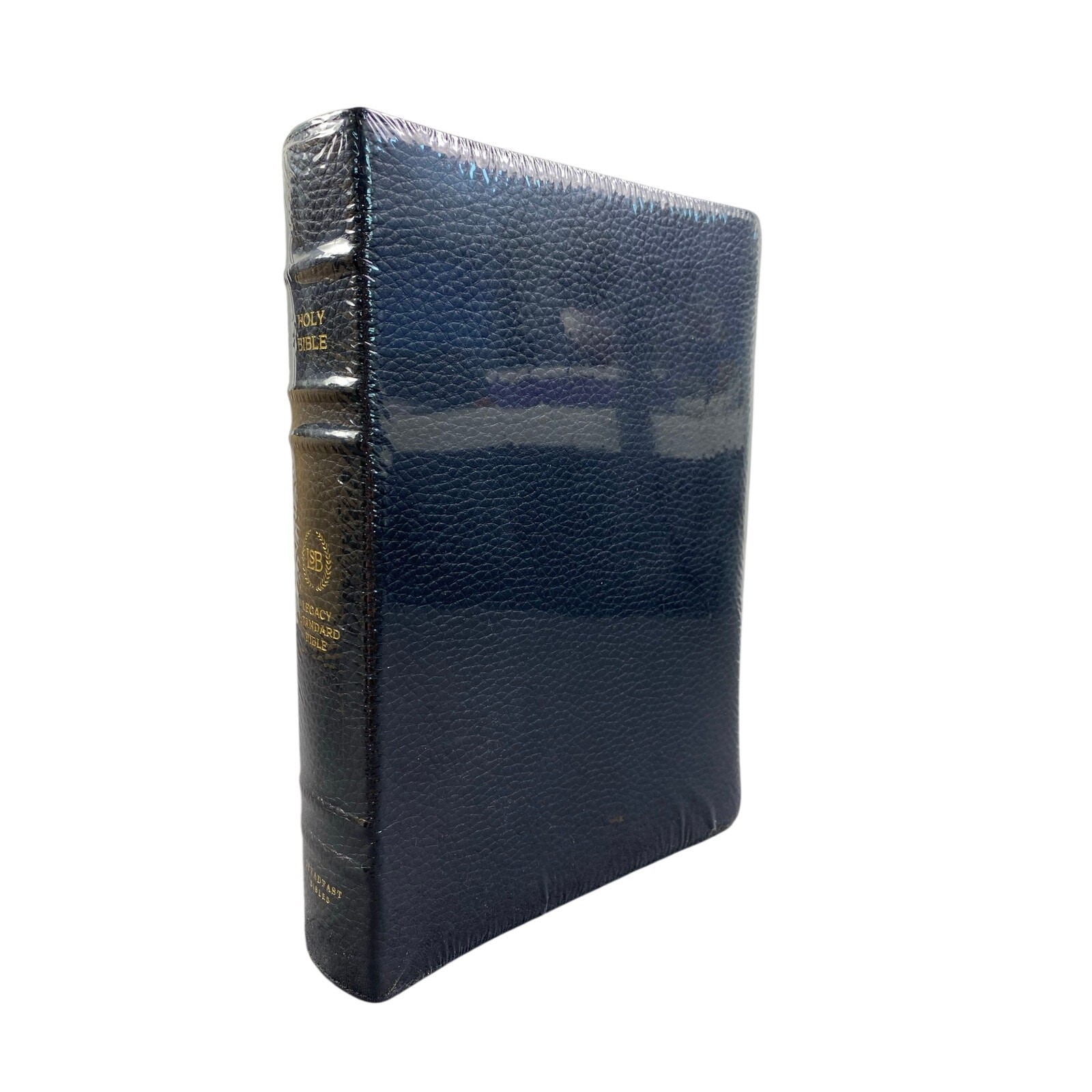 New Sealed LSB Holy Bible Large Print, Black Leather: Legacy Standard Bible
