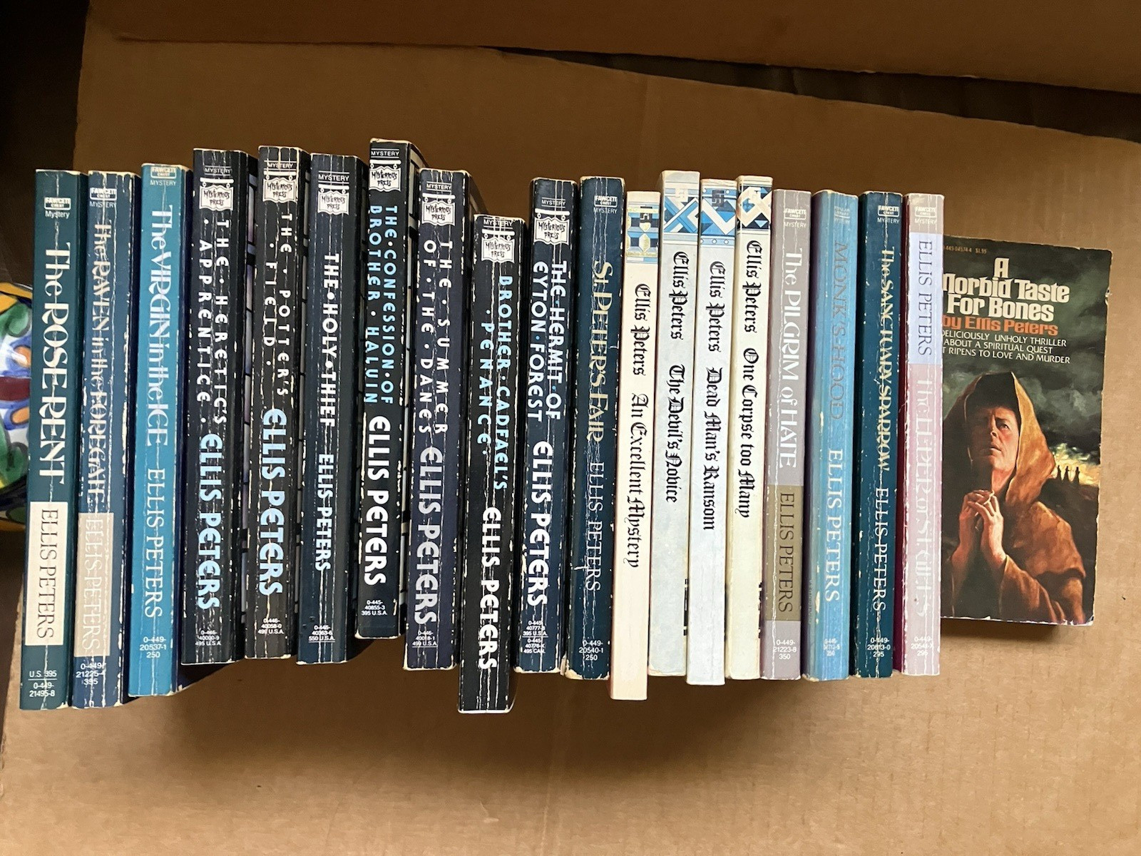 Ellis Peters Lot of 20 BROTHER CADFAEL Medieval Murder Suspense Paperbacks