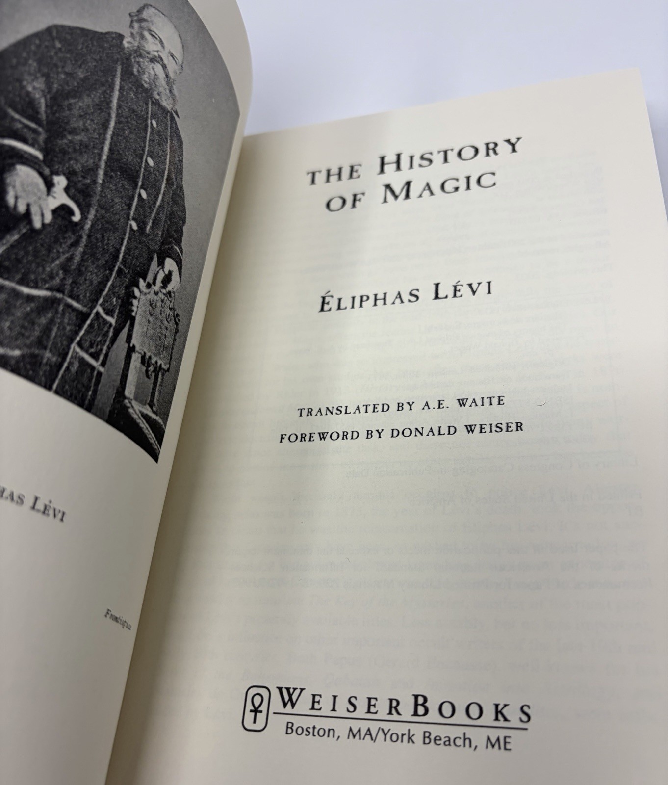 The History of Magic by Eliphas Levi Paperback Book Occult Studies Classic Text