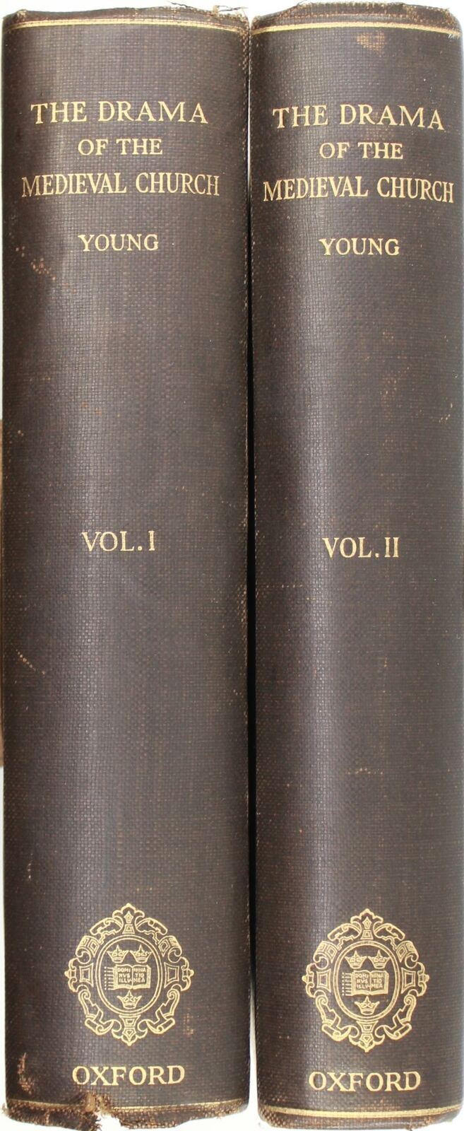 MEDIEVAL CHURCH Plays 1933 First Edition DRAMA Yale Liturgy Nativity Complete 2v