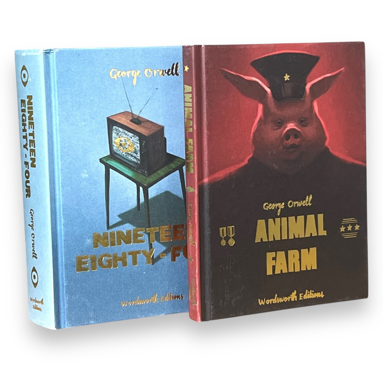 George Orwell Animal Farm & 1984 Nineteen Eighty-Four Classics RARE edition
