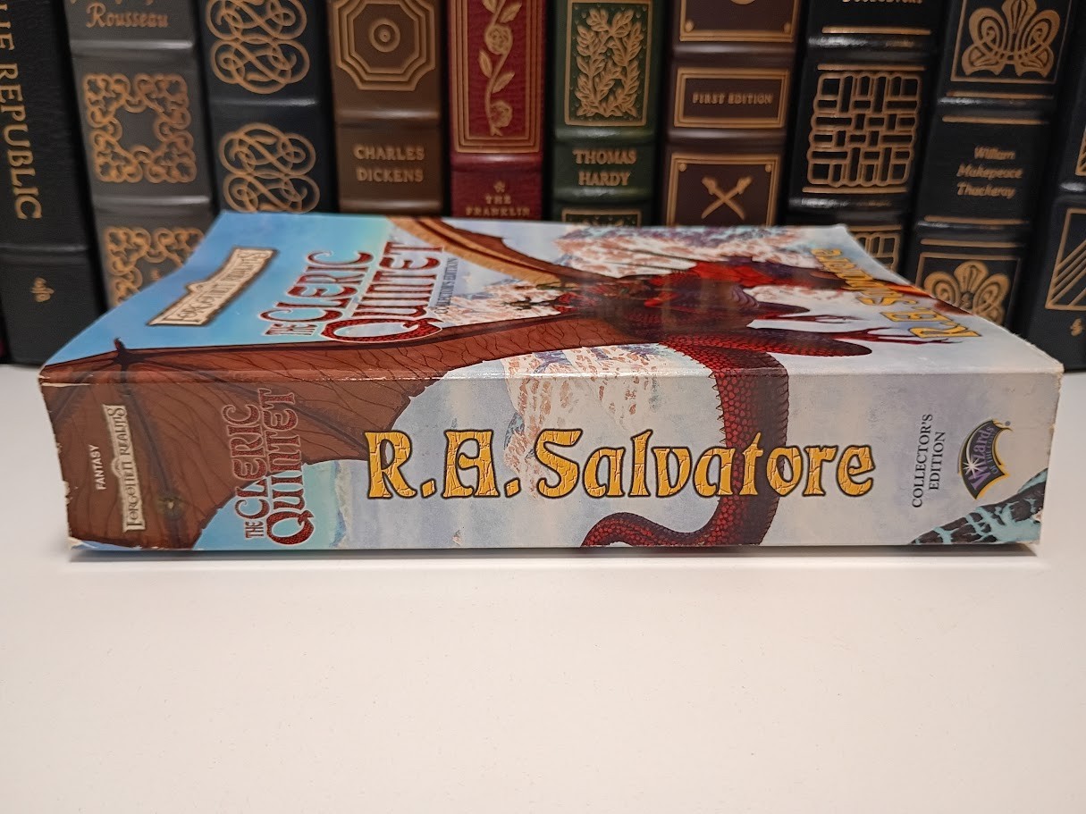 Cleric Quintet Collector’s Edition R.A. Salvatore Forgotten Realms 5 Novels TPB