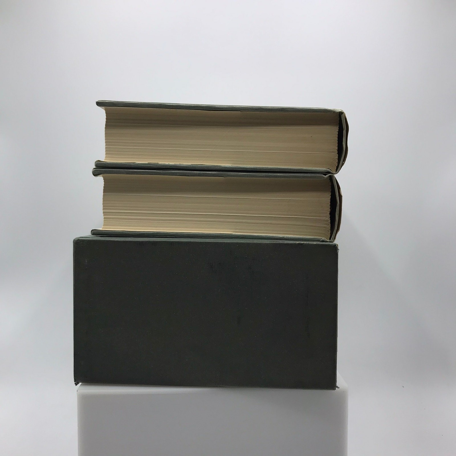 John Adams 2-Book Volume 1 & 2 by Page Smith 1st Edition Dust Jacket w/ Slipcase