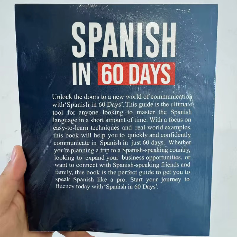 112 Pages Spanish in 60 Days Speak Just Like The Locals with Common Slang Words