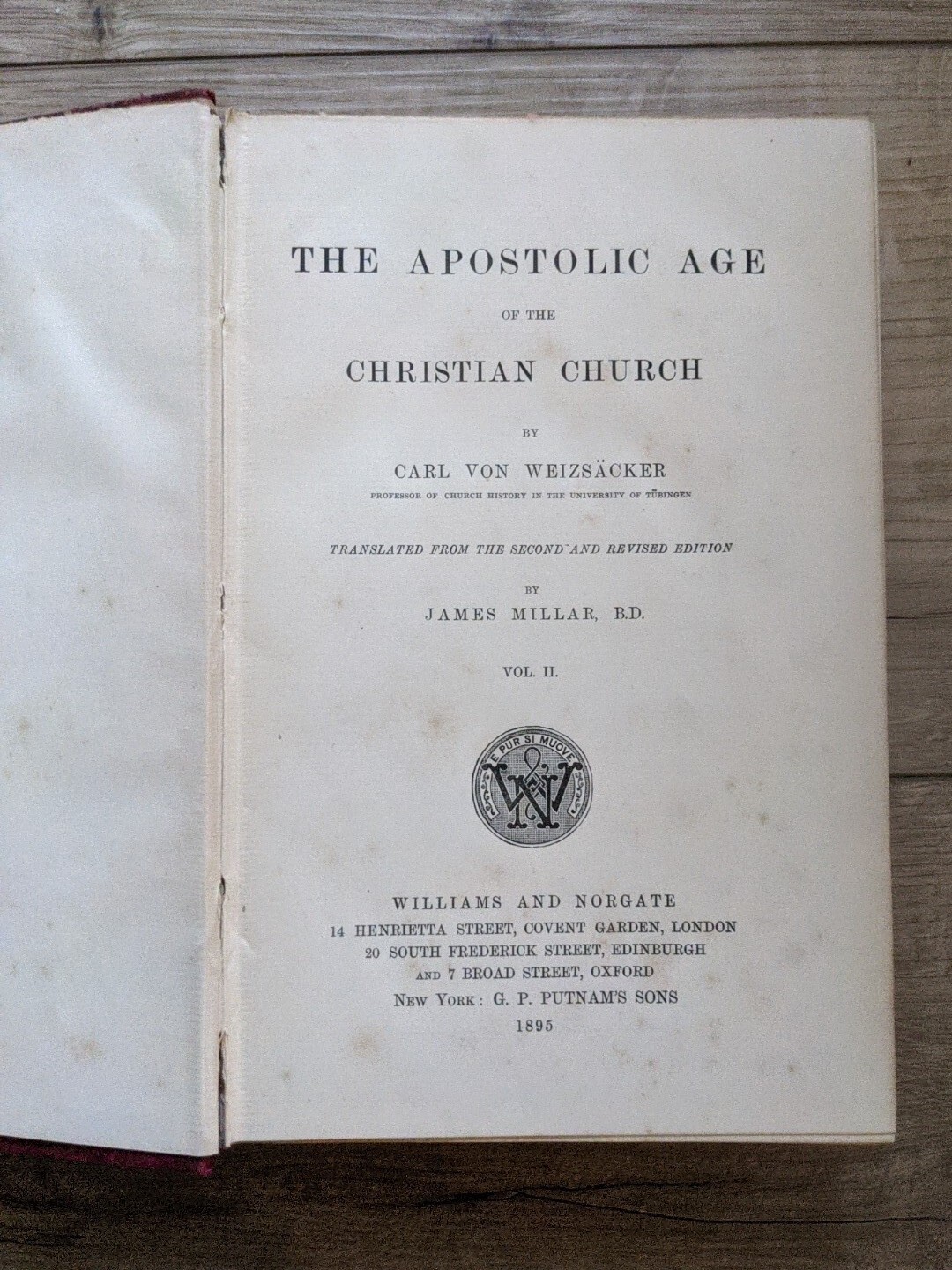 Theological Translation Library The Apostolic Age Christian Church Vol 1 & 2 CM1