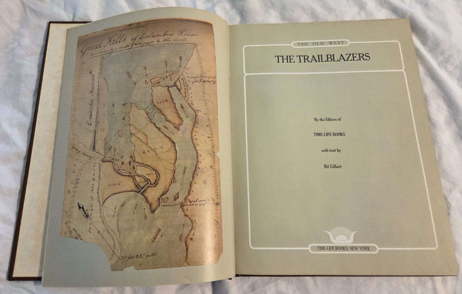 Time Life Books THE TRAILBLAZERS by Bil Gilbert, 1973