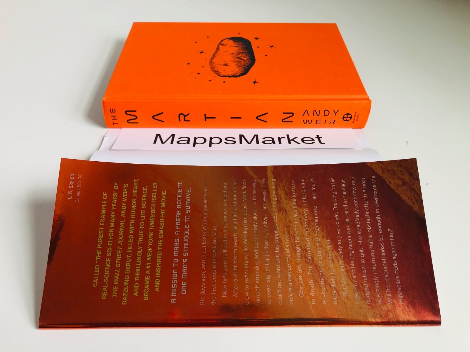 The Martian SIGNED by Andy Weir DELUXE EDITION (2026, Hardcover)