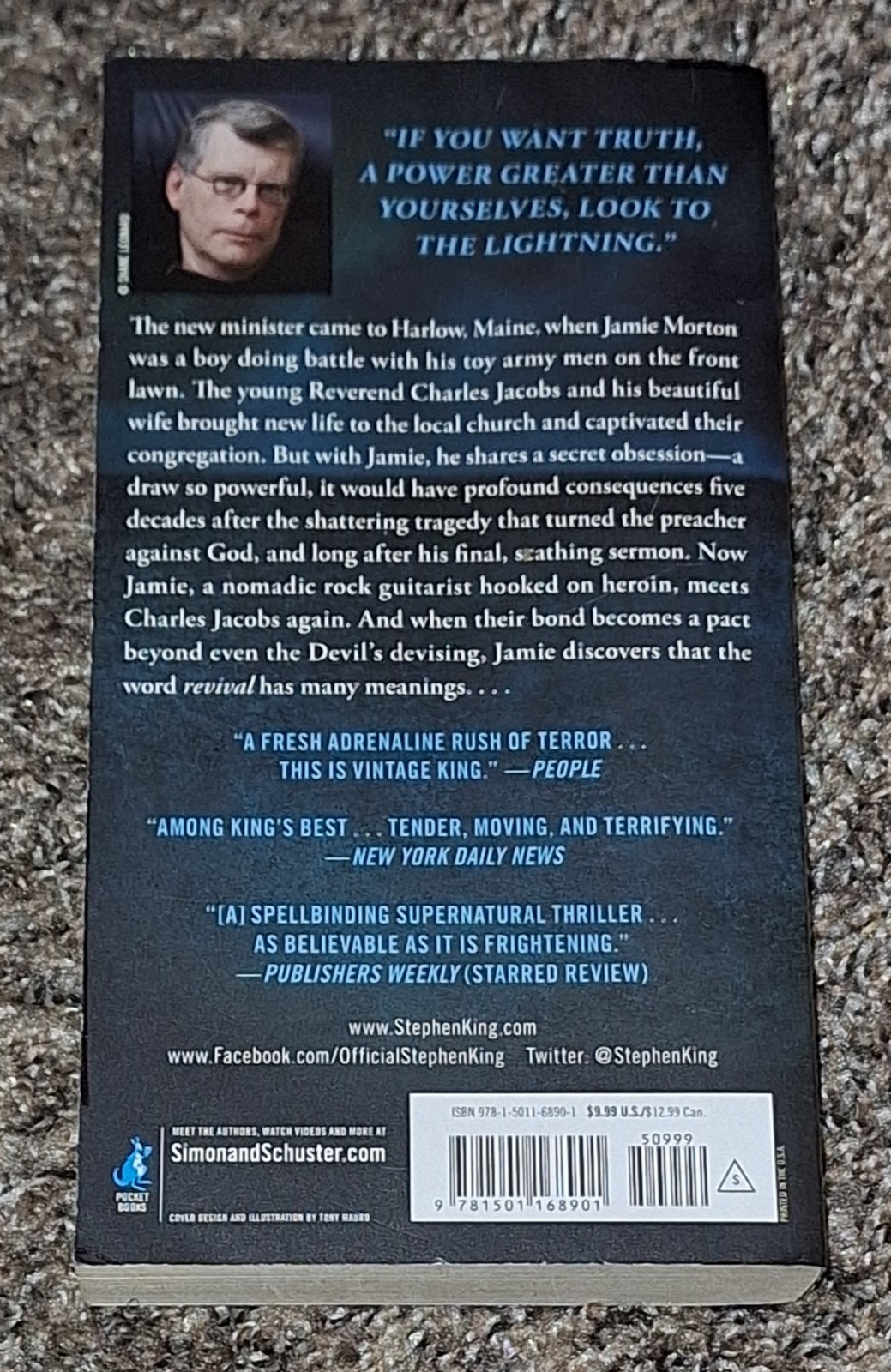 Revival : A Novel by Stephen King (2017, Us-Tall Rack Paperback)