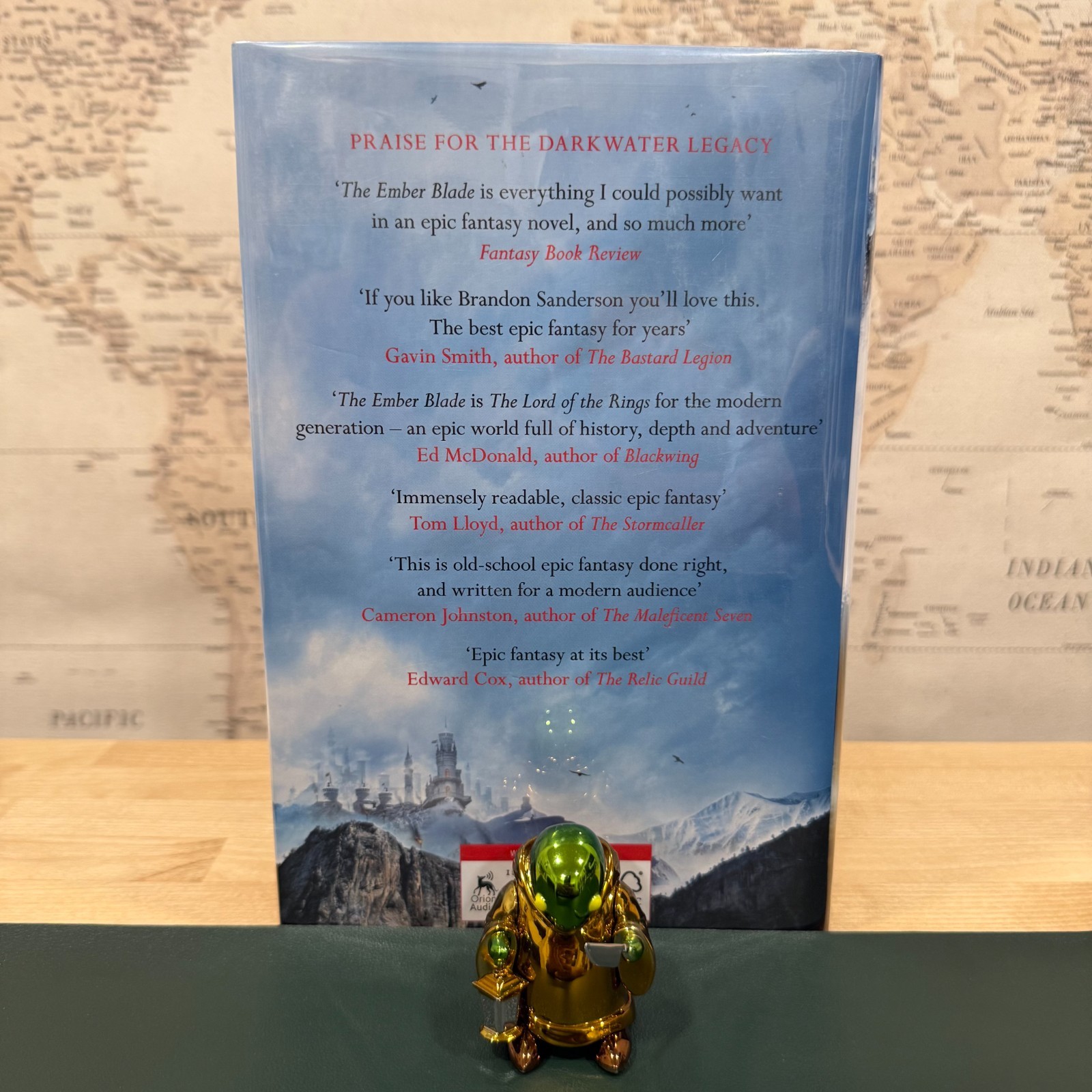The Ember Blade + The Shadow Casket by Chris Wooding (The Broken Binding SIGNED)
