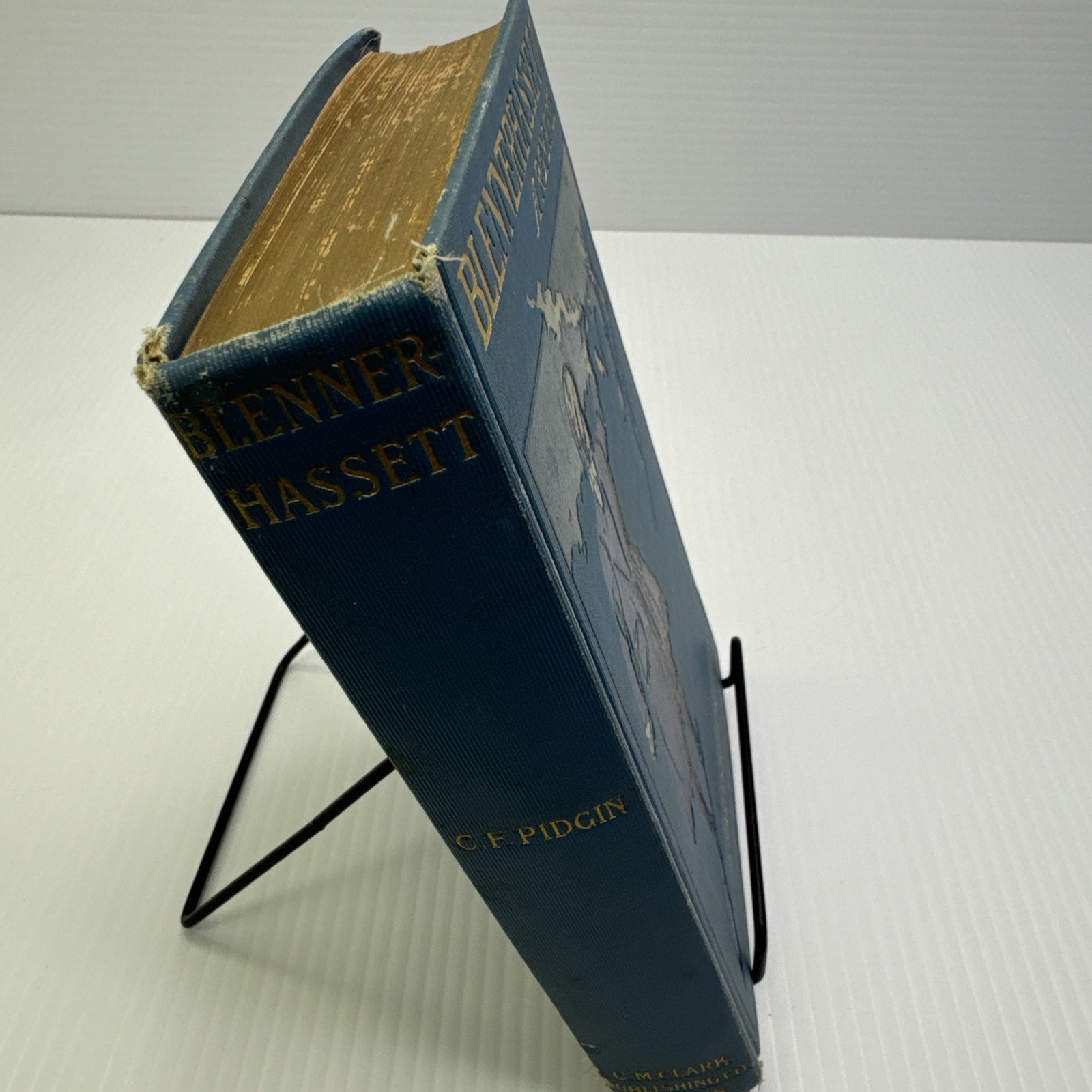 Blennerhassett Decrees of Fate Romance Charles Felton Pidgin 1901 Antique Novel