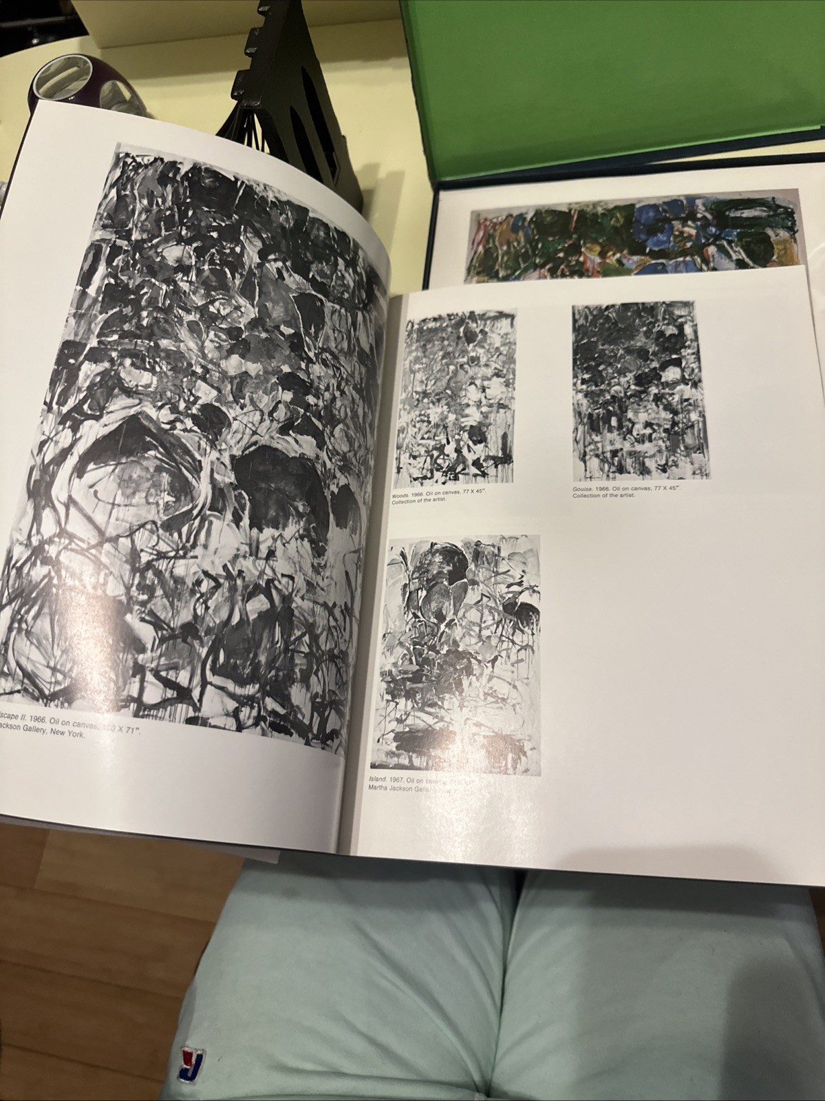 JOAN MITCHELL MY FIVE YEARS IN THE COUNTRY 1972 BOXED EXHIBITION CATALOGUE