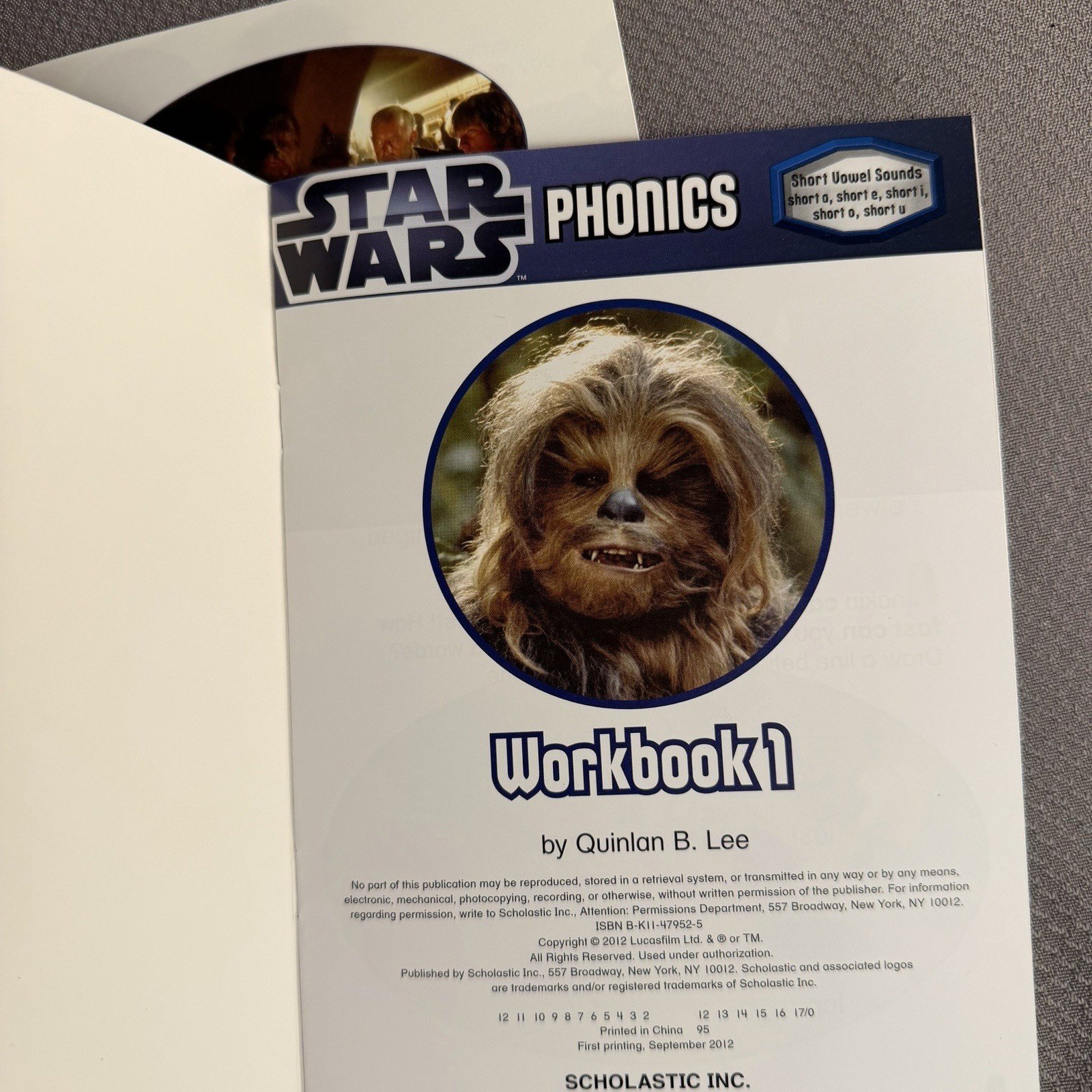 Star Wars Phonics Books (10 books/2 workbooks) Teach Learn Fun Great Condition