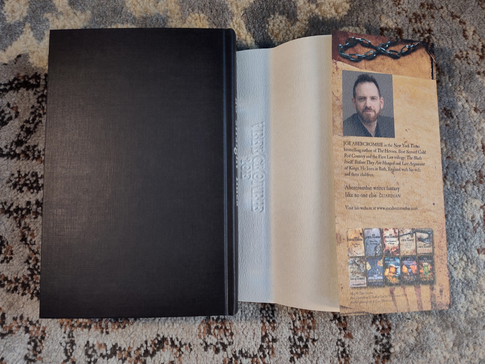 SIGNED The Great Leveler Trilogy by Joe Abercrombie – Broken Binding Special