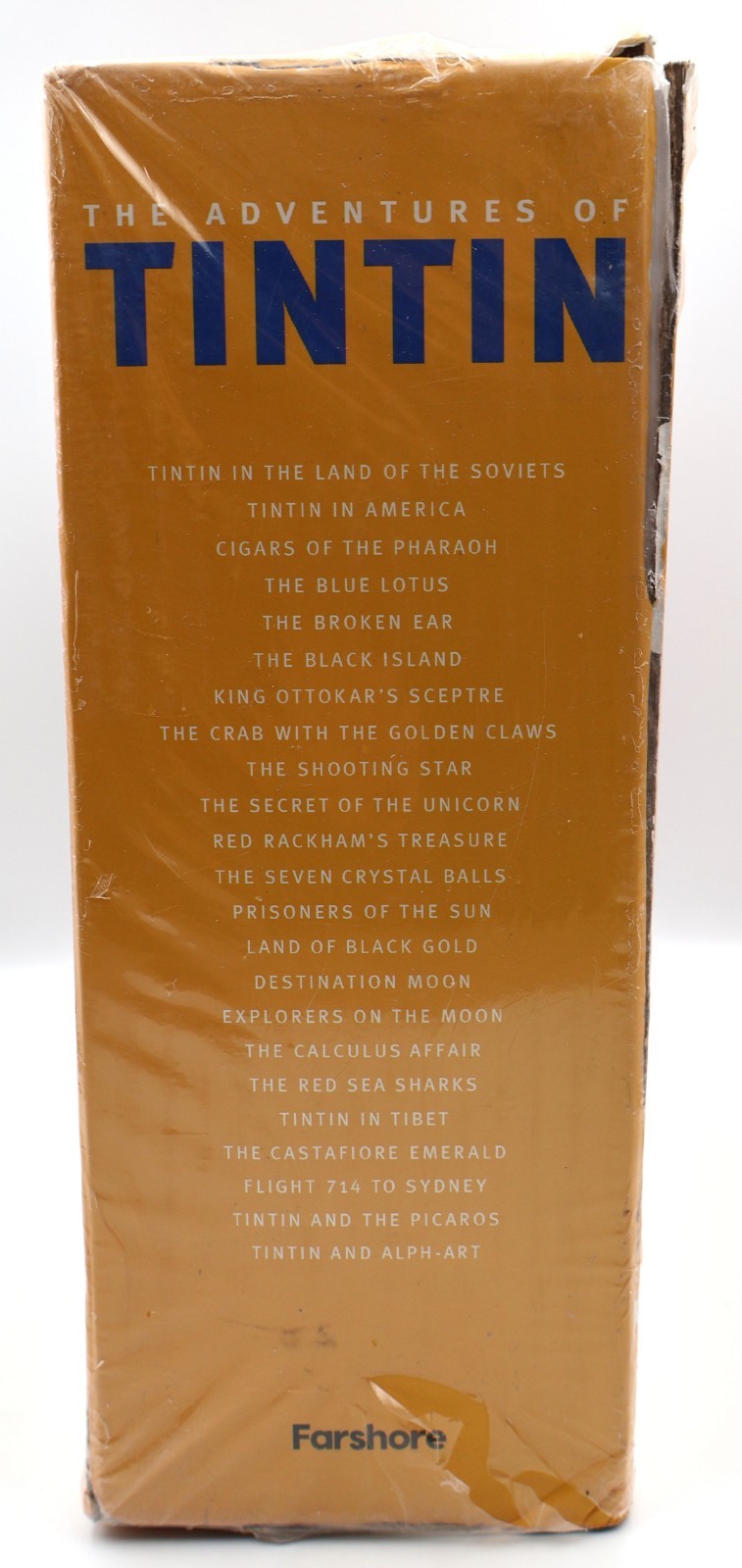 The Adventures of TINTIN – 23-Book Complete PB Collection Box Set Full Edition