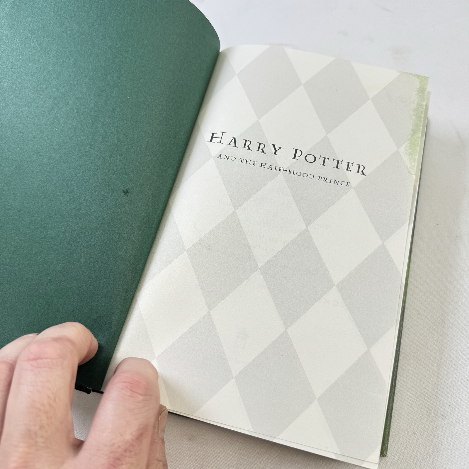 Harry Potter and the Half Blood Prince 1st American Ed 1st Print 2005 w Errors