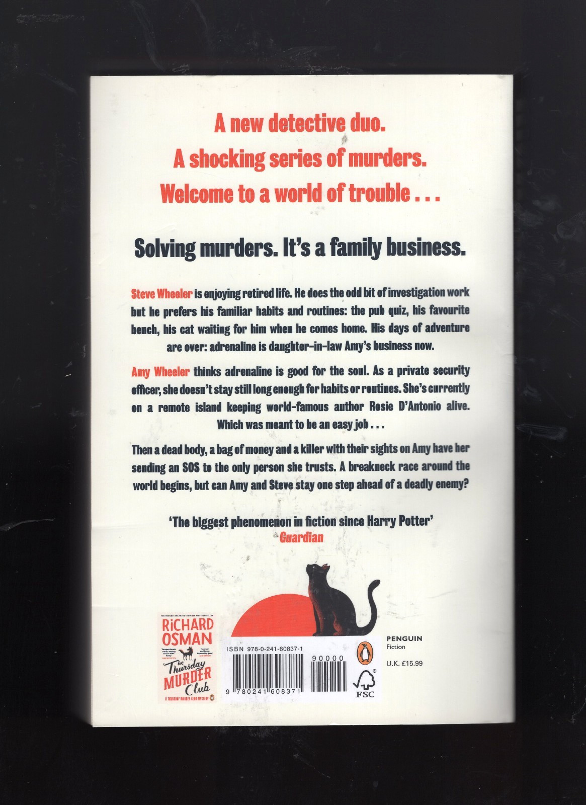 We Solve Murders by Richard Osman (British Trade Paperback) Thursday Murder Club