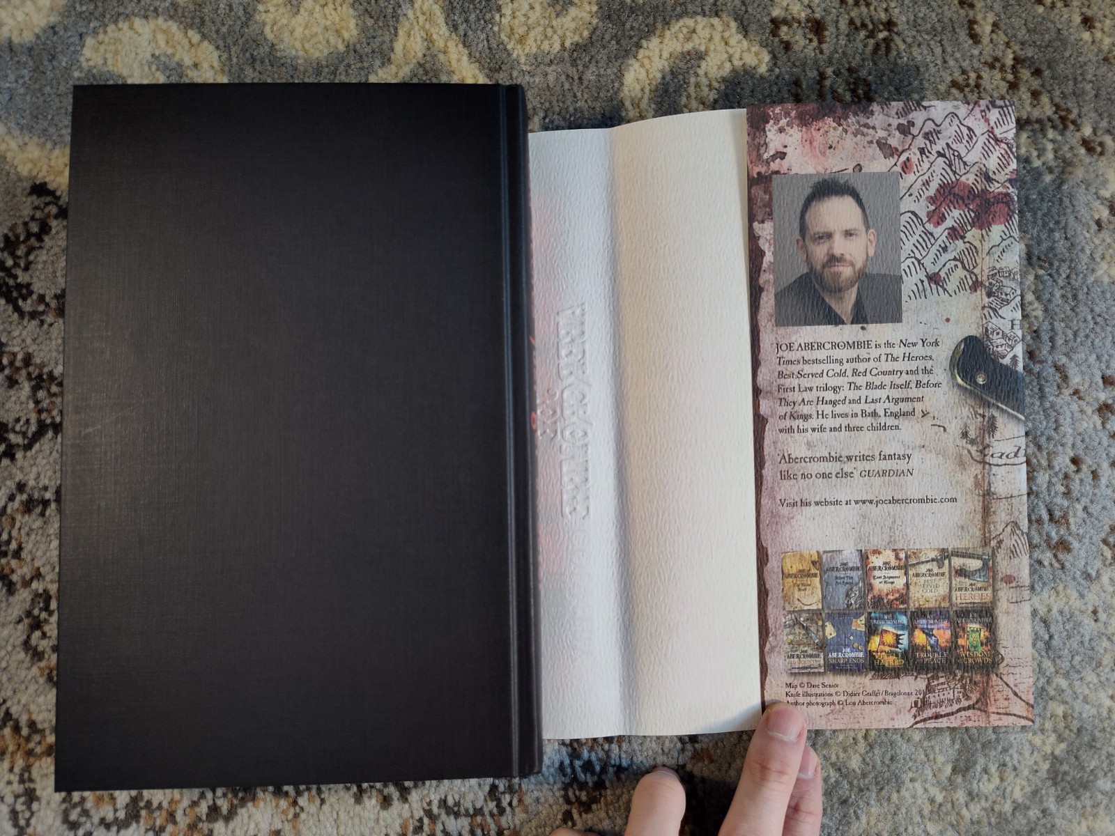 SIGNED The Great Leveler Trilogy by Joe Abercrombie – Broken Binding Special