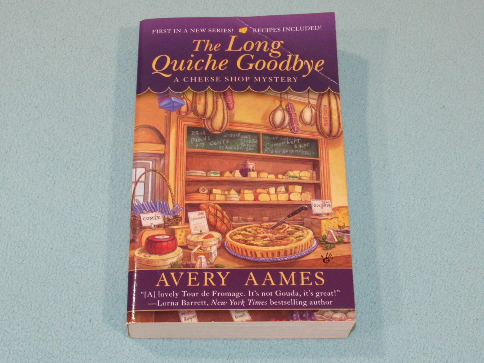 7 Book Lot: CHEESE SHOP MYSTERY Complete COLLECTION (1-7) Set by AVERY AAMES