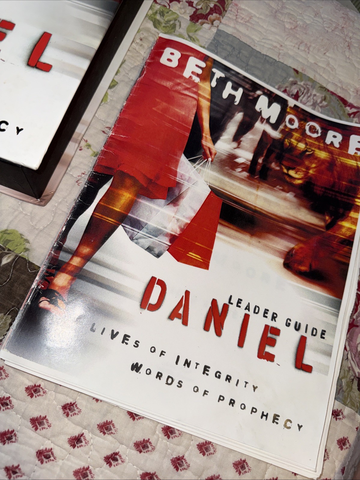 💗 Beth Moore DVD Bible Study Kit on Daniel DVDs 1 Leader Guide