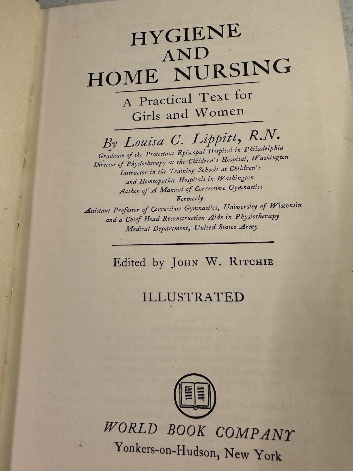 Vintage Nursing Book Modern Physician Health Book Medical Lot of 3 Hardcover