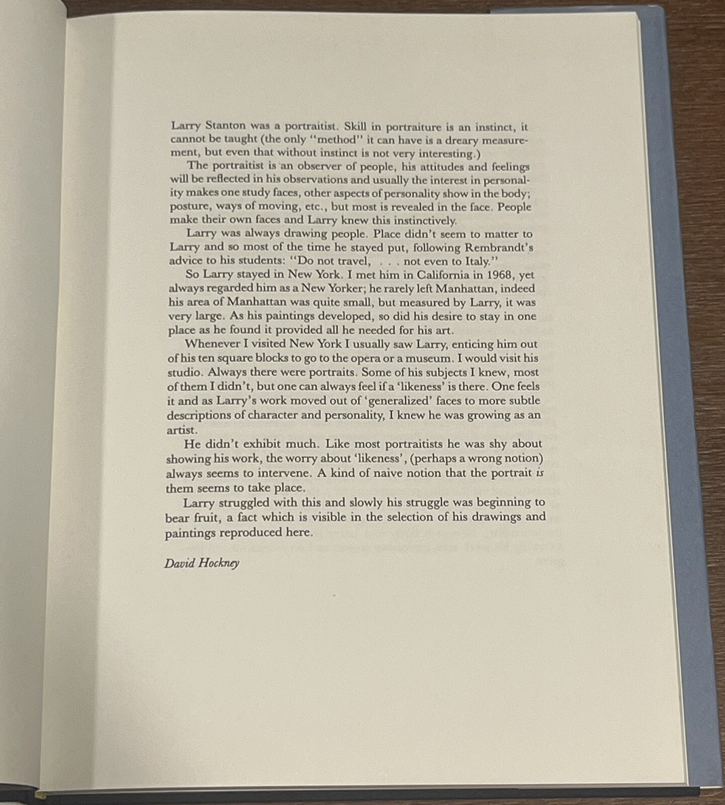 Larry Stanton Painting and Drawing Twelvetrees Press 1986