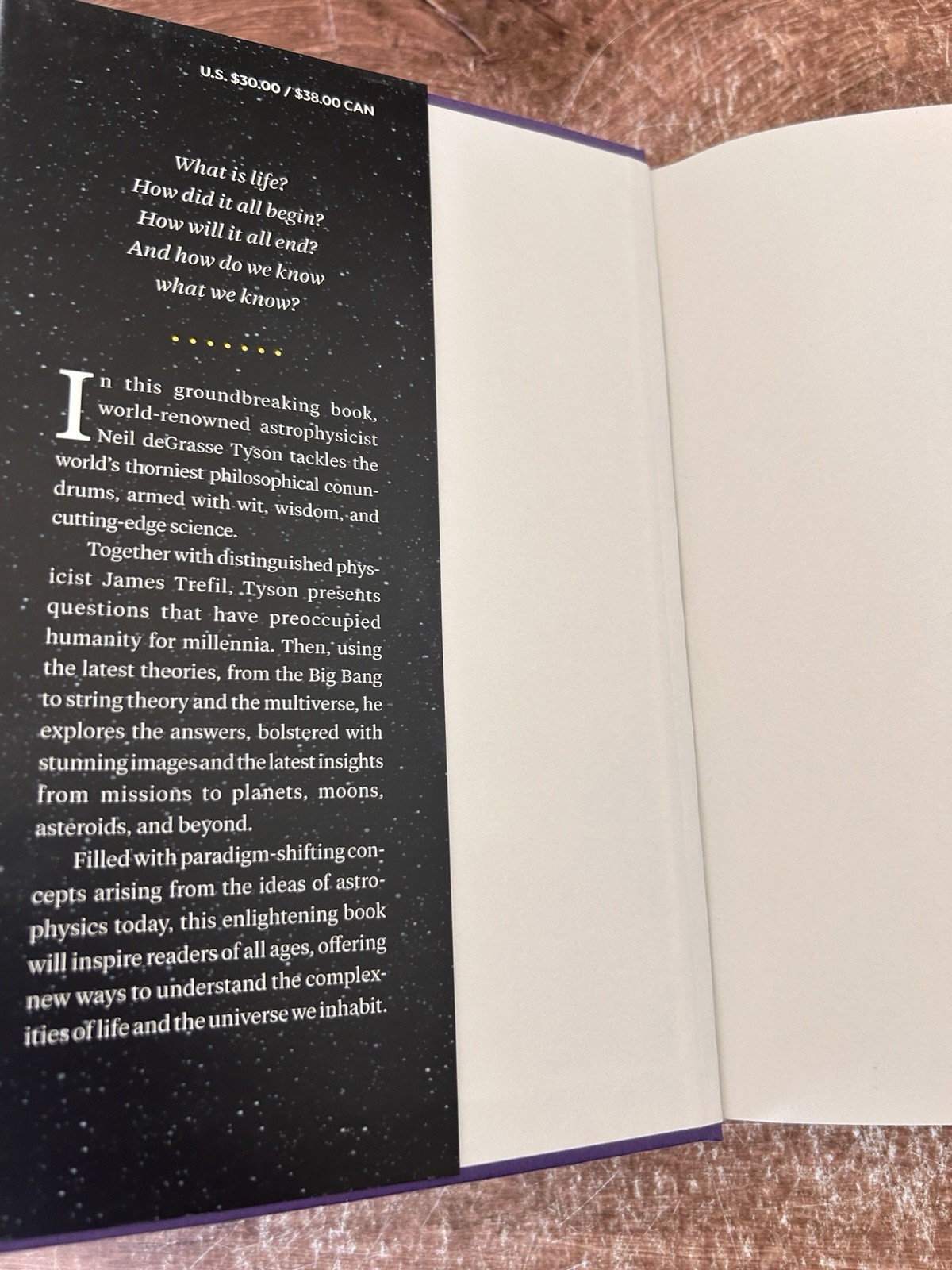 Cosmic Queries by Neil deGrasse Tyson & James Trefil – Hardcover –