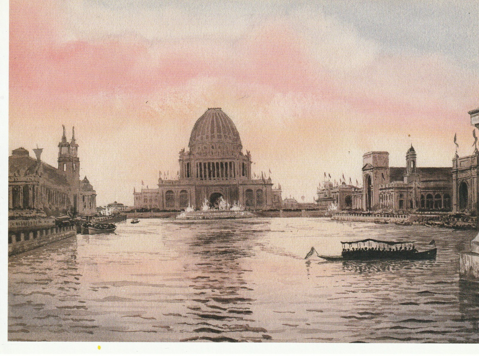 The White City: Chicago’s World’s Columbian Exposition 1893, Book of 30 Postcard