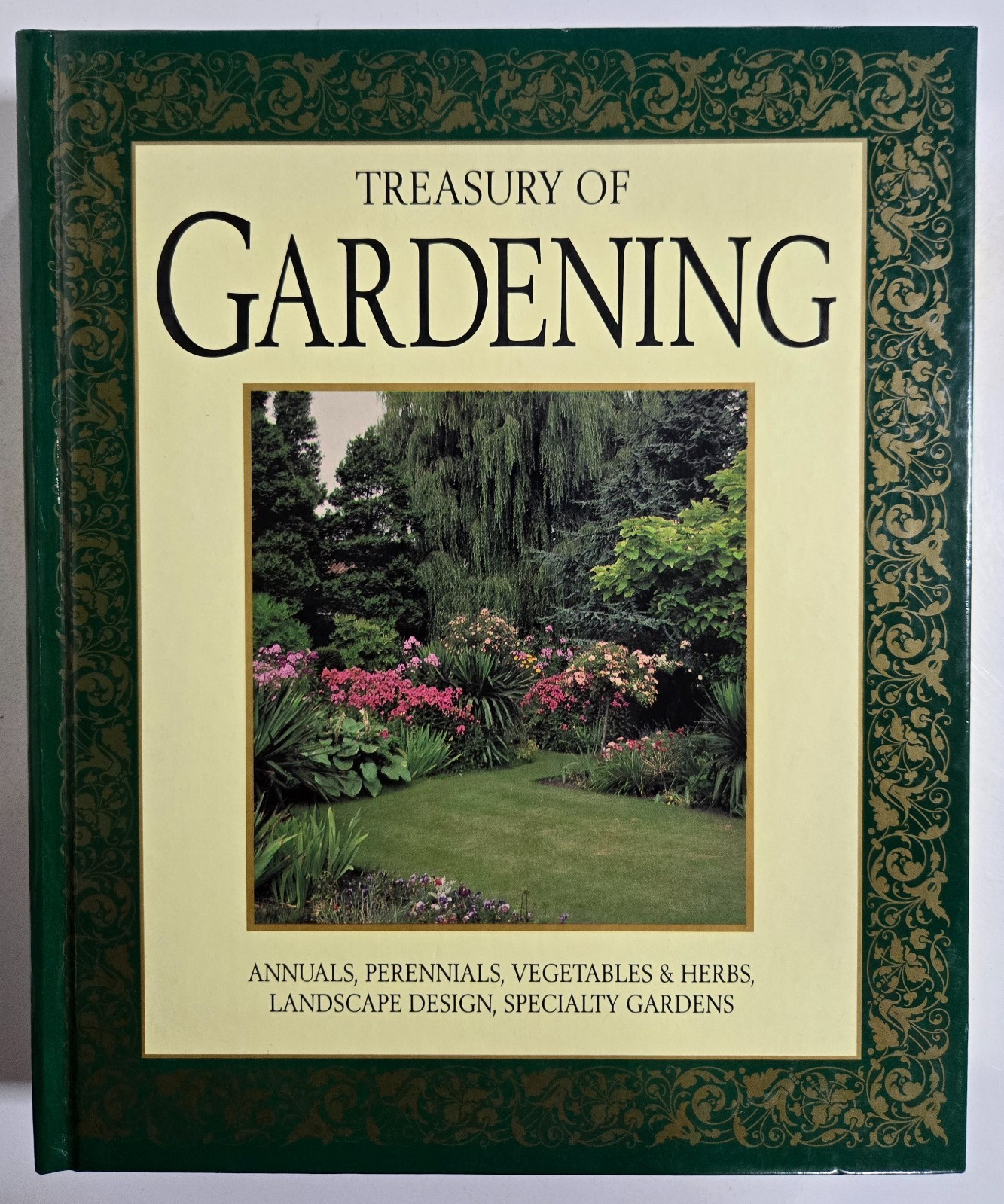 1994 Treasury Of Gardening Annuals Perennials Herbs Etc 1st Edition HC Like New
