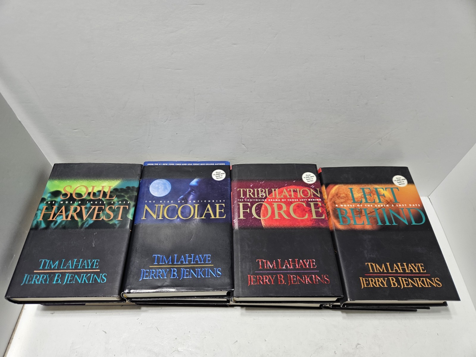 Left Behind Complete Set Series Hardcover Tim LaHaye Jerry Jenkins 1-12
