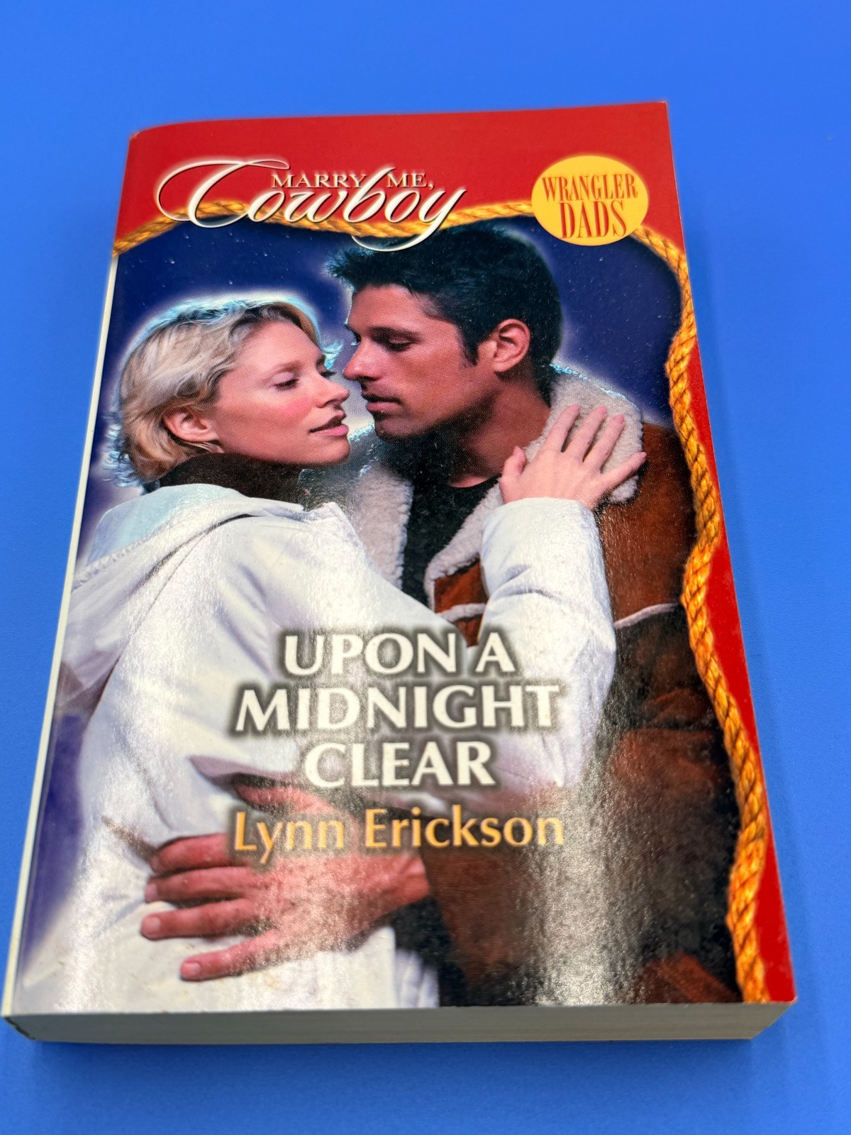 Lot of 4 Silhouette Marry Me Cowboy: Wrangler Dads Romance Novels