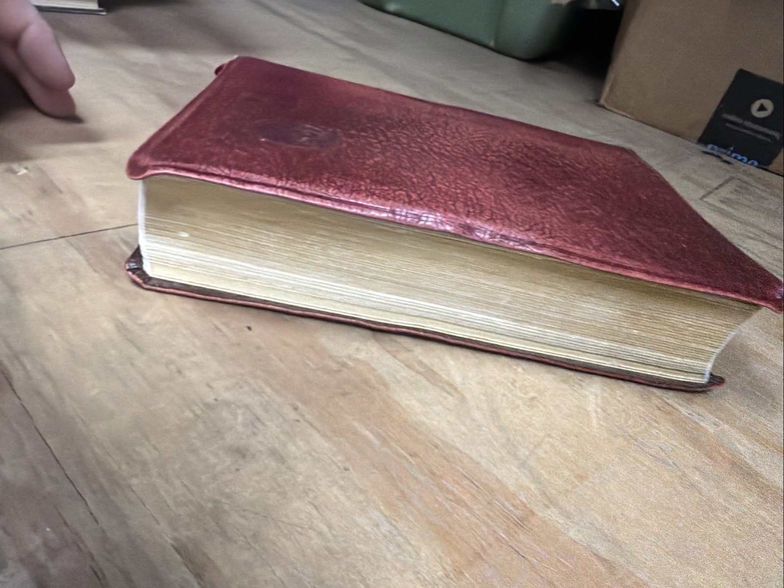 KJV LARGE PRINT Rhema Study Bible; Red GENUINE LEATHER Red Letter; Kenneth Hagin
