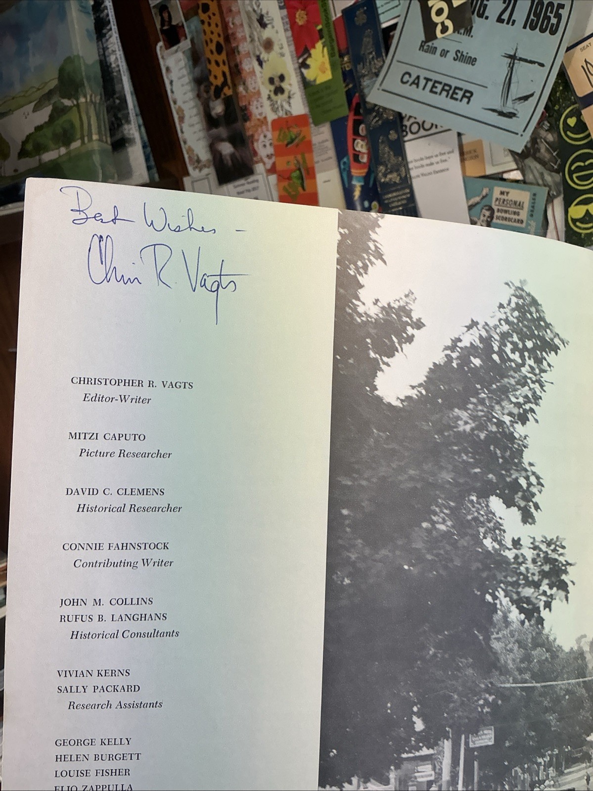 Huntington At the Turn of the Century 1974 Christopher R. Vagts Signed Copy