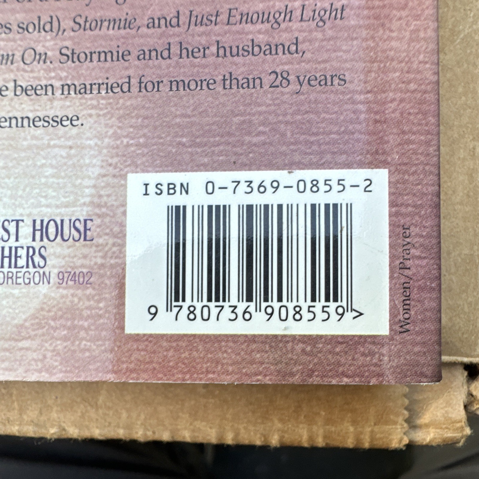 Stormie Omartian The Power of a Praying Woman Paperback Harvest House Prayer