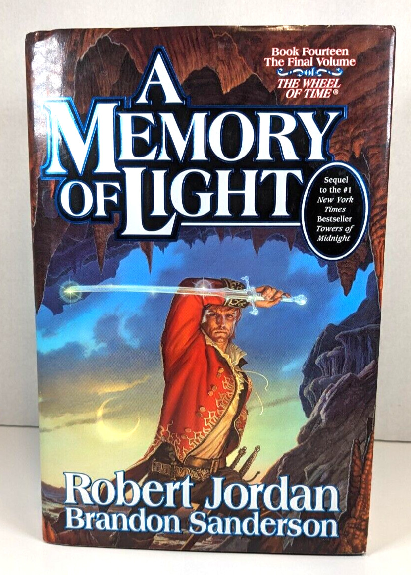 Wheel of Time Ser: Memory of Light vol. 14 Robert Jordan 1Ed/1Print HC DJ Signed