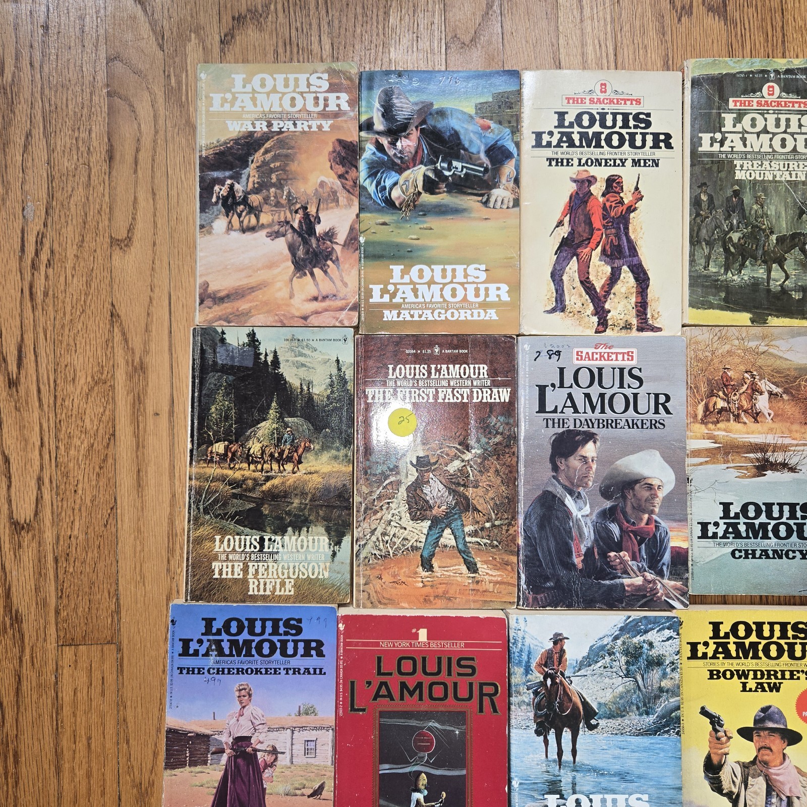 Lot Of 21 Louis L’Amour Western Paperbacks