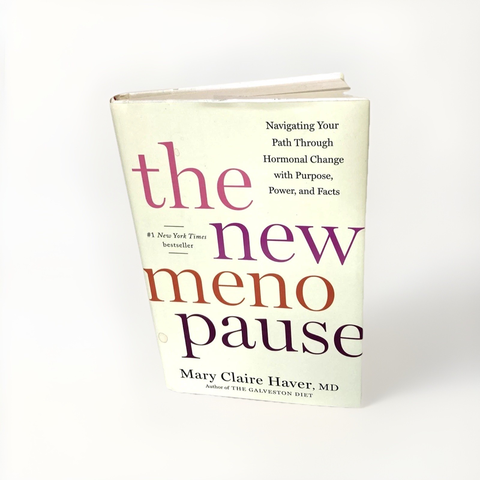 The New Menopause Mary Claire Haver MD Obstetrics & Gynecology Hardcover Book